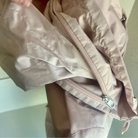 Cole Haan Snap Front Zip Hooded Collar Jacket size S - Picture 5 of 10